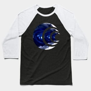 Echoed Lunar Rose Baseball T-Shirt